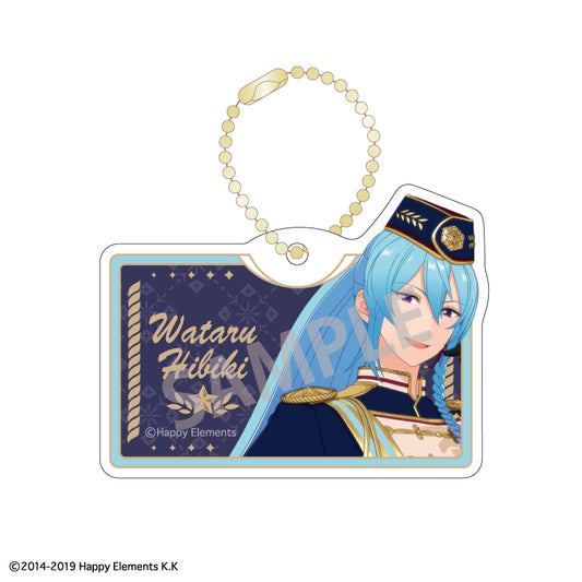 Ensemble Stars!! Recollection Selection 'Element' Clip Keychain - Wataru Hibiki