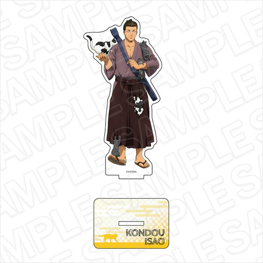 Gintama Acrylic Stand Isao Kondo Cat ver. JF2025