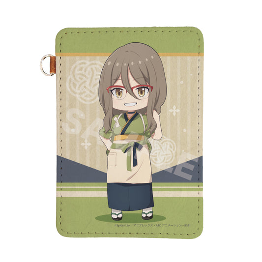 Lycoris Recoil Leather Pass Case /03 Mizuki Nakahara