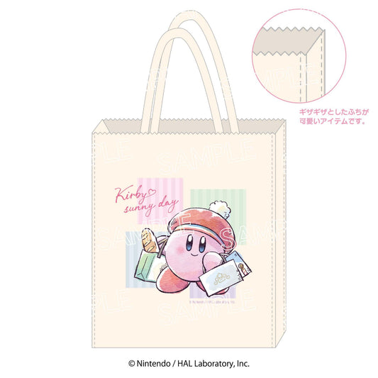 Kirby: Kirby Sunny Day Shopper-style Tote A 'Cheerful Shopping'
