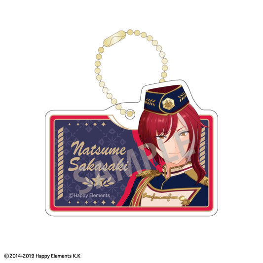 Ensemble Stars!! Reminiscence Selection 'Element' Clip Keychain - Natsume Sakasaki
