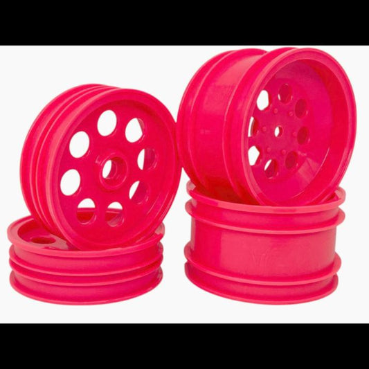 JC RACING PRODUCTS Wild One, Fox 2WD Wheel Set (4pc) (Pink) JC-0058-P