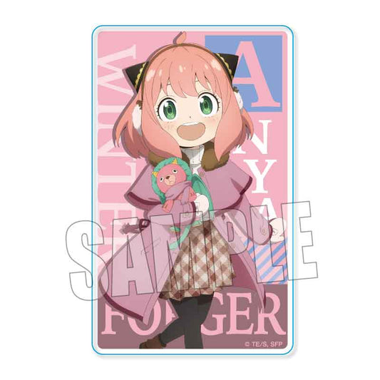 SPY×FAMILY Acrylic Card / Anya Forger (Winter ver.)