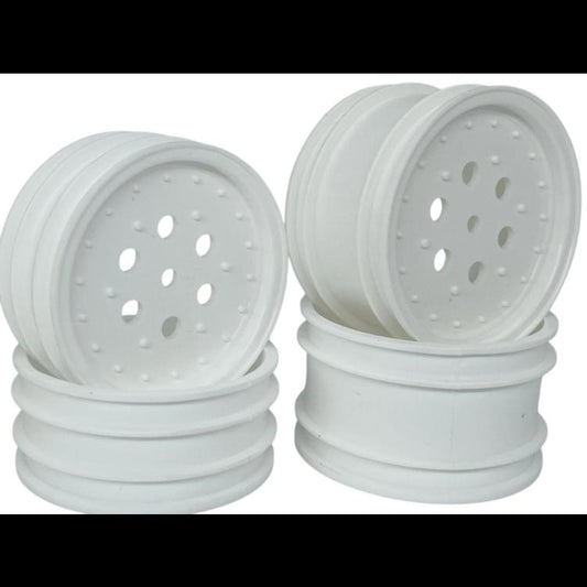 JC RACING PRODUCTS Hotshot, Boomerang 4WD Wheel Set (4 pcs) (White) JC-0056-W