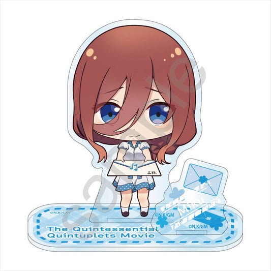 The Quintessential Quintuplets Chibitts! Letter Acrylic Stand Jr. Miku Nakano