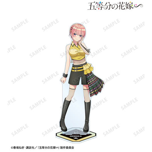 The Quintessential Quintuplets ∽ rockin’star Collaboration Newly Drawn Ichika Nakano Rock Idol ver. Extra-Large Acrylic Stand