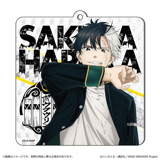 WIND BREAKER_Shine Acrylic Coaster Sakura Haruka