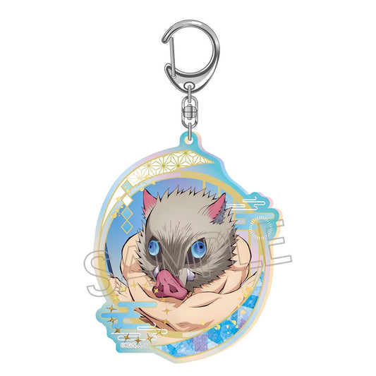 Demon Slayer_Aurora Acrylic Keychain Inosuke Hashibira