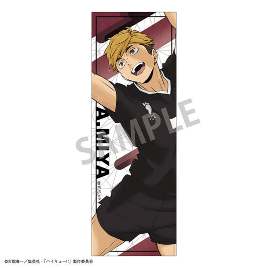 Haikyuu!!_Long Square Can Badge/Miya Atsumu