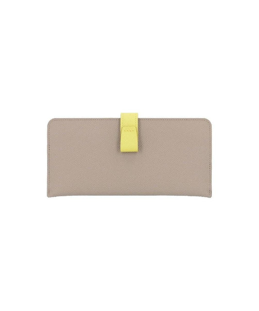Made in Japan Genuine Leather Bicolor Noble Smart Long Wallet