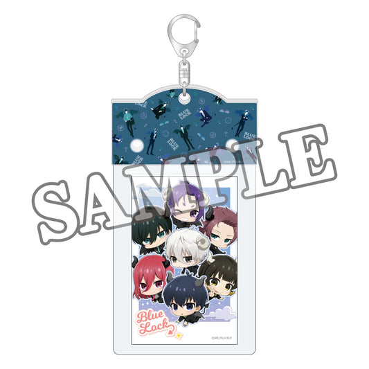Blue Lock Acrylic Card Case with Photo Card - "Seven Great Sinners" Motif (Group)