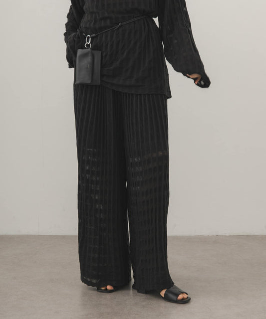 Shadow Check Easy Pants
