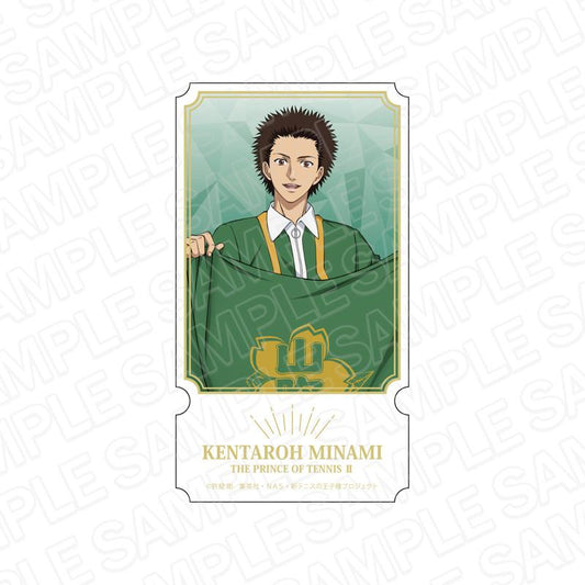 The New Prince of Tennis - Die-cut Sticker: Kentarou Minami (Flag ver.)