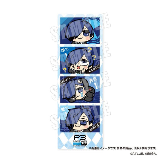 Persona 3 Reload: Protagonist × Bukubu 4-Cut Sticker A