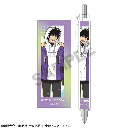 World Trigger Thick Barrel Ballpoint Pen Masato Kageura Hoodie Part 2