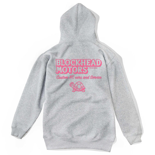 Standard Hoodie (Gray / Puffed Pink)