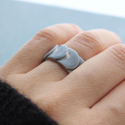Arita Ware 2016 / Saskia Diez Drake Ring No.1 (Gray Silver)