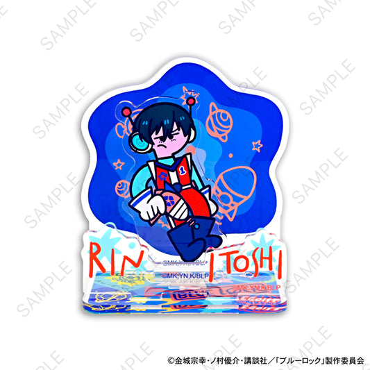 Blue Lock - Mizusawa Sekken Collaboration Acrylic Diorama (Rin Itoshi)