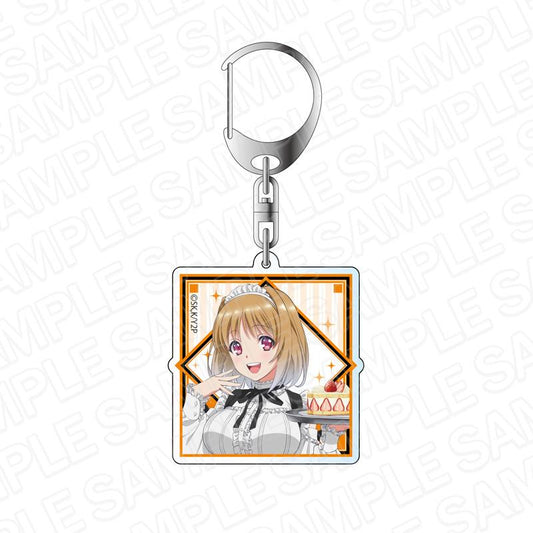Classroom of the Elite 2nd Season Acrylic Keychain Kikyo Kushida Maid Outfit ver.