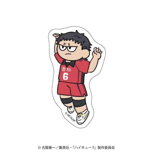 Haikyu!! Jirori Die-cut Sticker Match ver. (Fukunaga Shohei)