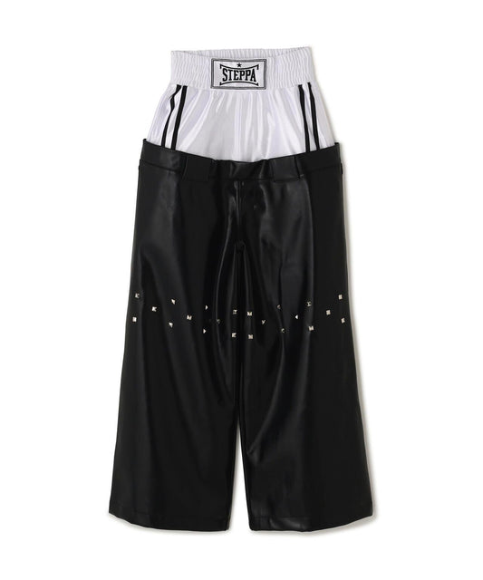 STEPPA/BOXER LAYERED PANTS