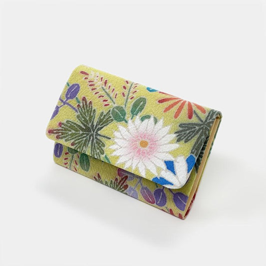 Card Case - Flower 2 | Kaga Yuzen | J.Flavor * Hiroyuki Kikuta