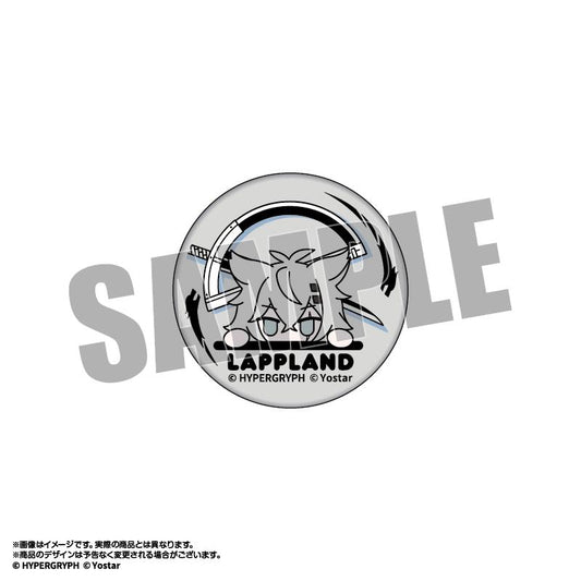 Arknights_RabaPeek! Rubber Can Badge Lappland