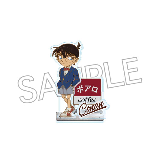 Detective Conan_Cafe Poirot Series Acrylic Stand 2024 Conan Edogawa