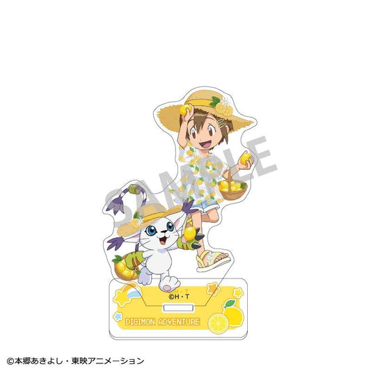 Digimon Adventure Acrylic Stand (Pair) Hikari Yagami & Tailmon / Fruit Party