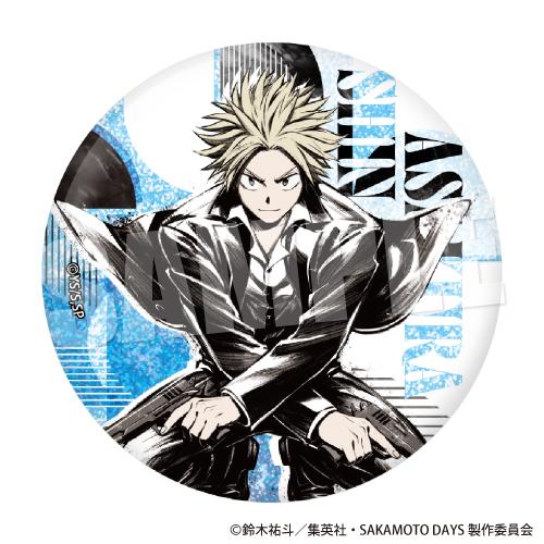 SAKAMOTO DAYS_BIG Holo Can Badge Neo Painting Ver. Shin Asakura