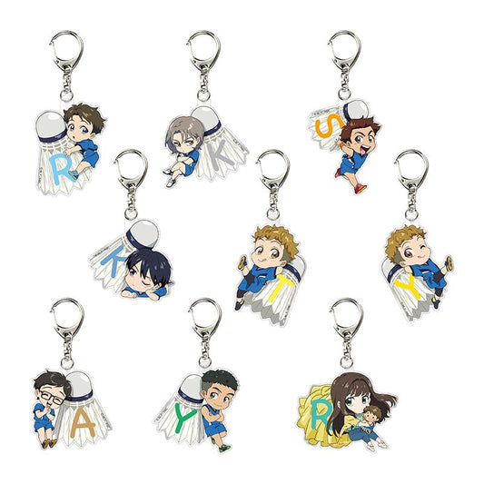 Love All Play_Trading Initial Keychain Collection
