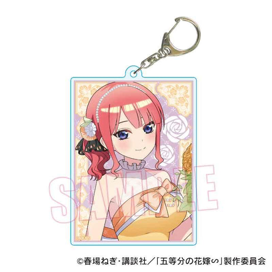 The Quintessential Quintuplets ∽ Slightly Large Acrylic Keychain Nino Nakano Orange Day ver.