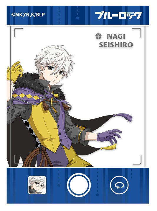 Blue Lock_AFORCE×DRAGON HORSE Blue Lock (Circus Ver.) Clear Character Card Seishiro Nagi