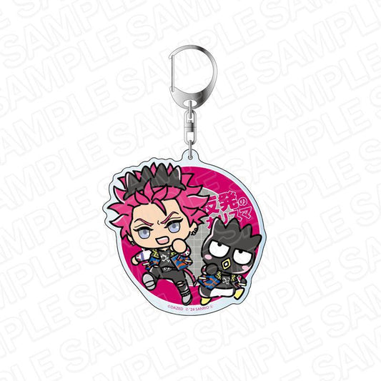 Charisma × Sanrio Characters_ Large Keychain Sarukawa Kei × Bad Badtz-Maru