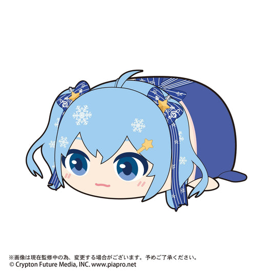 Hatsune Miku M-size PC-23 Snow Miku PoteCoro Mascot 2 A Snow Miku 2017