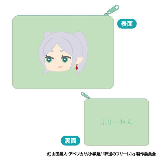 Frieren: Fluffy Flat Pouch A: Frieren (Smiling)