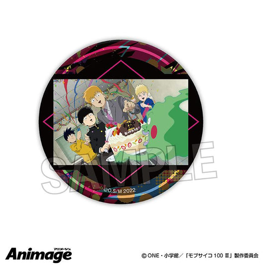 Mob Psycho 100 III_Animage Glitter Can Badge B