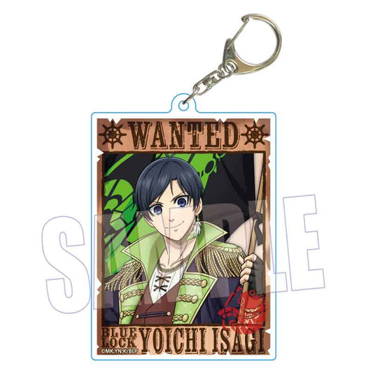 Blue Lock - Slightly Oversized Acrylic Keychain / Yoichi Isagi Pirate ver.