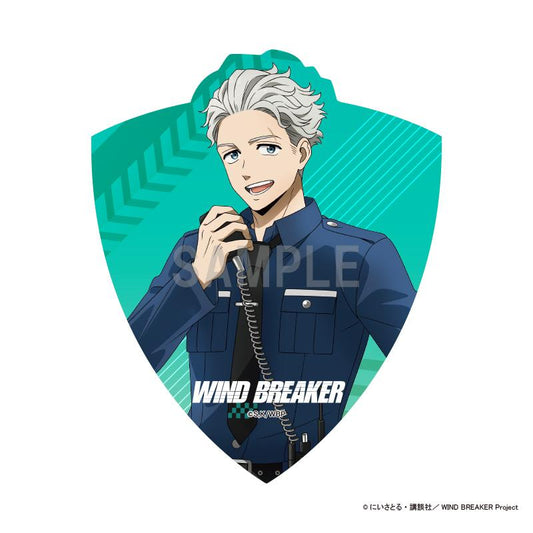 WIND BREAKER_Die-cut Sticker Umemiya Ichi Police Officer ver