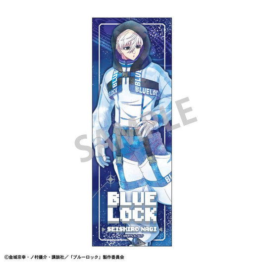 BLUE LOCK Long Square Can Badge - Seishiro Nagi / Cyberpunk Revival KamiAni TOUCH