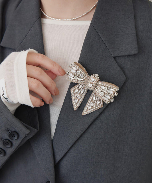 Lara Bijou Ribbon Brooch