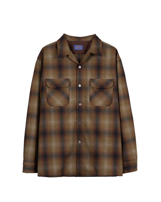 Bishuu Wool Open Collar Shirt