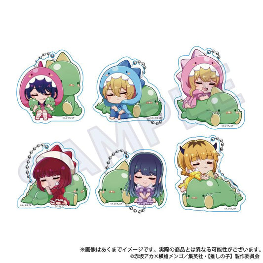 Oshi no Ko GyaoColle Trading Acrylic Keychain (Box / 6 pieces)