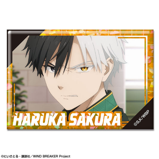 WIND BREAKER_Holographic Can Badge Design 04 (Sakuraharu/D)