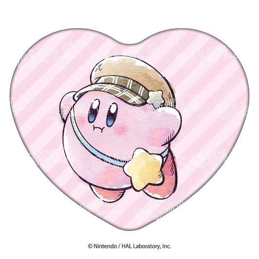 Kirby: Kirby Sunny Day Mochi-Mochi Heart Cushion B - Fun Outing