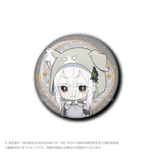 Re:Zero - Starting Life in Another World_Chobideka Can Badge (Hooded Cape ver.) Echidna