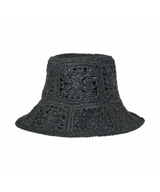 Floral Fine Knit Hat