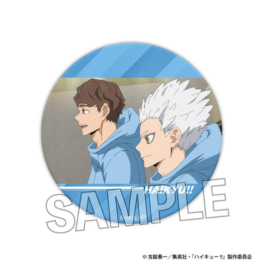 Haikyuu!! Scene Photo Glitter Can Badge 28