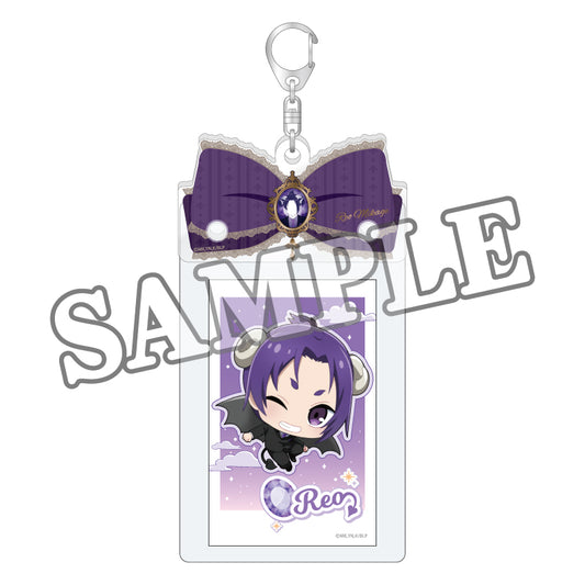 Blue Lock Acrylic Card Case with Photo Card - Seven Sinners Motif (Reo Mikage)