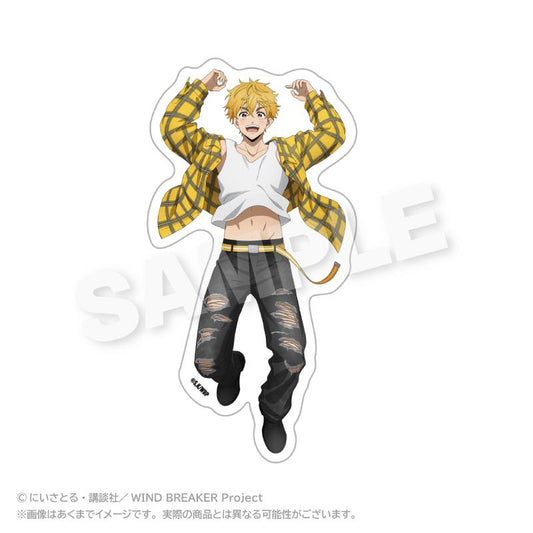 WIND BREAKER_Die-cut Sticker Acrobat ver. Nirei Akihiko